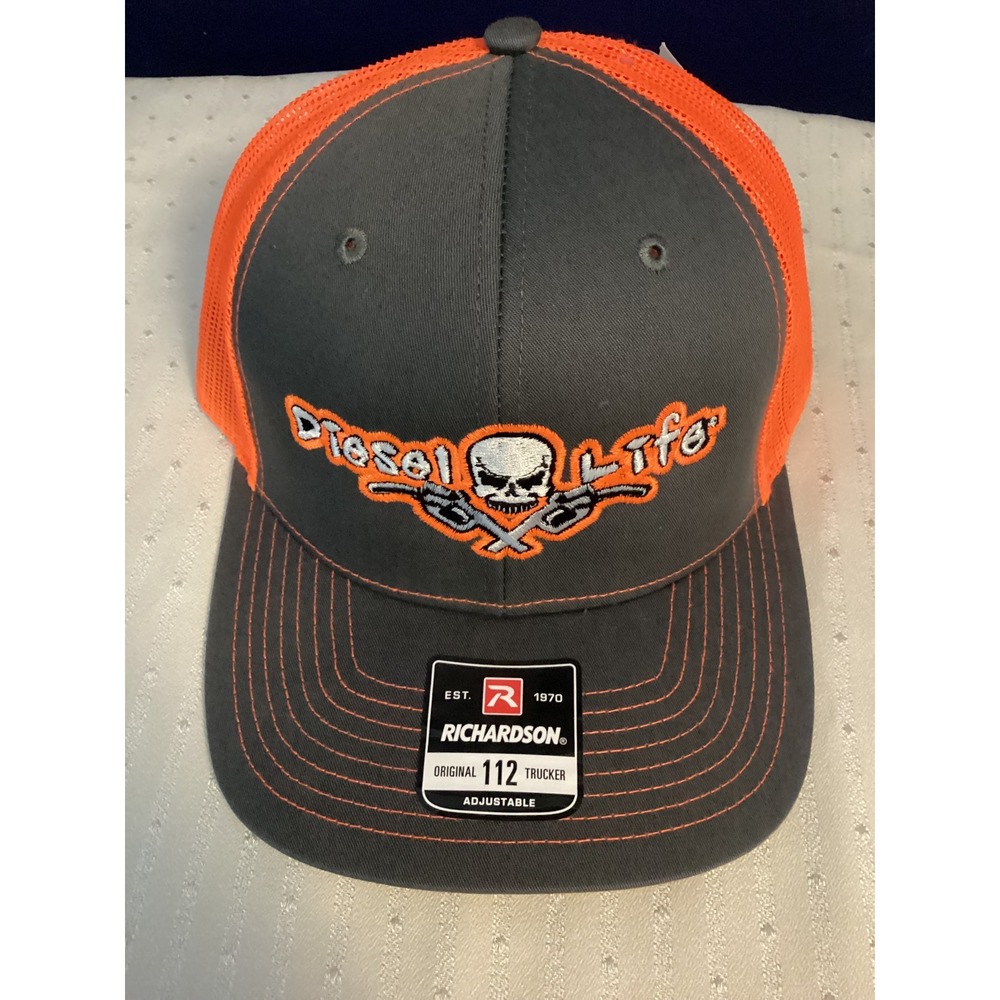 Diesel Life Unisex Trucker Hat Orange